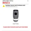 Car Key Fashion Car Remote Key Case Full Cover Holder For Mercedes Benz A C E S G Class GLC CLE CLA GLB GLS W177 W205 W213 W222 X167 AMG T240509