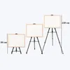 Portable Metal Sketch Easel Stand 50-150 cm verstelbare opvouwbare reisaluminium legering voor buitenschilderkunstenaar Art Supplies 240430