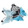 Bil Air Outlet Parfym Clip Exquisite Diamond Studded Farterfly Conditioning smycken Goddess AromaterapyClip