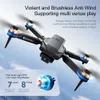 Drones Hot F198pro Drone Double appareil photo 1080p WiFi FPV Photographie aérienne haute définition grand angle sans pinceau D240509