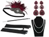 1920 dames039s vintage gatsby veer hoofdbanden flapper kostuum accessoire sigarettenhouder parel kettinghandschoenen set haar8123631