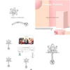 Labret Lip Piercing Jewelry Labret Astm 36 Internally Threaded Eyebrow Curved Barbell Ring With Flower Cartilage Studs Daith Helix Dhxme