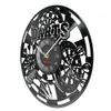 Wall Clocks Dart Game Bar Vinyl Record Clock Man Cave Room Decoratie Vintage Timing Board Night Club Disk Craft Q240509