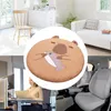 Oreiller chaise capybara chaise confortable tampon de siège en mousse de mousse et accessoires de meubles originaux pour le salon Cafe automobile