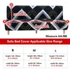 Les couvertures de chaise Stretch Futon Slipcover Sofa Sofa Cover Furniture Meubles Protecteur sans accoudoirs doux avec un fond élastique pour les enfants