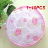 Sac à linge 1-10pcs Wash Sac Lady Femme Bra Sous-vêtements Sock Washing Machine Protection Net Mesh Lingerie Hosiery Zip