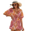 Hawaii Vacation Beach à manches courtes Bikini Bikini Sarong Sarong Loose confortable Polynésienne Custom