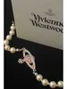 Geselecteerde Tiktok Hot Sale Westwood Pearl Pink Diamond Saturn Bracelet Fashion High End Handwar