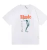 Мужская футболка шорт шорт-спортивные костюмы Дизайнерская печать Письмо с радужными цветами летние модные брюки мужская роскошная рубашка US Size S-xl