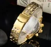 Breitli Tops Mens Mens Full Functional Wristwatch Designer Quartz Mouvement Male Clock Male Watch Watch Full Inoxyd Steel Band Sapphire Glass Relogie Masculino AA