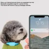 Hundekragen Haustier GPS Locator Mini wasserdichtes Kragen Katze Smart Zaun Alarm App Globale Echtzeit-Positionierung