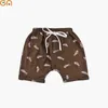 Shorts Childrens cotton shorts boys and girls baby fashion printed shorts childrens cute high-quality shorts gift CN d240510