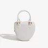 Wholesale Products Fashion Trending Chain Cross Body Bag Inspired Designer Mini Women's Handbag Love Shape Ladies Shoulder Bags