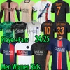 2024 2025 Soccer Jerseys Men Set Kids Kit målvakt 23 24 25 Mbappe Football Shirts T Hakimi Kolo Muani Ugarte Marquinhos Vitinha G.Ramos Uniform Paris Player Version