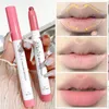 Crayons à lèvres Matte Lips à lèvres lisse étanche à lèvres lisse durable crayon à lèvres Nude Rose Rose Contour 3D Lipstick Color Cosmetics D240510