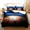 Bedding Sets Basketball Polyester 3D Cartoon Toupet Capa