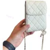 2024 Women Lampskin Classic Quilted Trendy Cellphone Bol