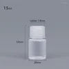 Speicherflaschen breiter Mund 15 ml Plastikflaschen Lebensmittelqualität Polypropylen Behälter und Lecksicheres Reagenzie autoklavierbar