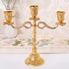 Bandlers Style European Metal Candlestick Weddder Party Party Home Decor Gift