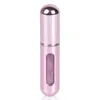 5 pcs / lot 5 ml Refipillable Mini Perfume Bottle Bottom Fumping Perfume Atomizer Box Dispensateur