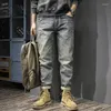 Jeans masculinos Spring e outono Tendências com a marca de moda jeans Stretch Stretch slim haren cônico calças