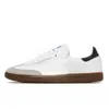 Zapatos de diseño Sneakers entrenadores blancos núcleo negro bonners 2024 nuevo recién lanzado negro goma blanca hombre azul beige