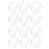 Gift Wrap 12pcs Clear Candy Box Treat Boxes Multifunction Accessory For Wedding Year Party Background Decor