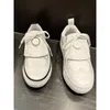 Roupas de ginástica 2024 Sapatos femininos de golfe Couro respirável sem deslizamento Casual confortável branco