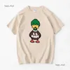 Camisetas masculinas Humano Made Men Mulher Mulheres Harajuku Tshirt gráfico Japanese Streetwear Top TOP T-shirt HumanMade