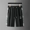 New Mens Shorts Summer Black White Printing Designer Board Shorts Fashion Casual Sports Loose Quick Drying Swimwear Men Beach Pants