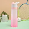 Water Bottles Sport 700ml Frosted Spray Cup Outdoor Sports Bottle Cooling And Replenishing Convenient Advertising