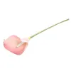 Decorative Flowers Artificial Real Touch Calla Lilies Plant Home El Wedding Garden Decor