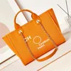 Fashion luxury bags womens designer bag cc beach bag tote bag shoulder shopping bags denim expensive purse summer travel bag delicate and soft real original quality