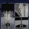 Dekoracja imprezy 2PCS Crystal Road Lead Wedding Table Centerpieces