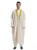 Ethnische Kleidung Ramadan Ka Offene muslimische Mode Kimono Abaya Dubai Türkei Arabischer Islam Abayas für Gebetskleidung Männer Robe Musulmane Hombre T240510