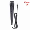 Mikrofonlar 1pc Profesyonel Kablolu Dinamik Mikrofon Vokal Mikrofonu XLR ile Karaoke Kayıt için 6.35mm /3.5mm Kablo