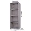 Boîtes de rangement 1/3/4/5 Couche Portable Armoire portable Sac Datoir Style Organisateur Boîte lavable