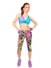 Aktive Hosen 2024 3/4 nahtloses Yoga Pant High Elastic Sport Fitness Legging Women Taille Fitness Push Up Running Training Girl Tight