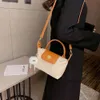 Дизайнерские сумки магазины составляют 95% от французской булочки мини -пельмени 2024 Новая сумочка модная нейлон легкий, одно плеч