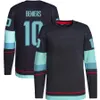 #10 Matty Beniers Winter Classic Seattle Hockey Jersey #22 Oliver Bjorkstrand Eberle Yanni Gourde Jaden Schwartz Jared McCann Dunn Philipp Grubauer Jerseys Kraken