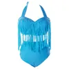 Swimwear Women's Suisse de baignade Bikini 2pcs Summer Beach Wey Femmes Sweet Couleur Solid Couleur Plus taille