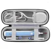 Sacs de rangement Brosse à dents électrique Écouteur de transport avec une poche nette pratique Organiser le sac léger voyage