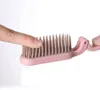 Peigne de cheveux professionnel avec voyage portable pliant brosse à cheveux compacte de poche à bands de poche peigne peigne en plastique en plastique