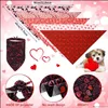 Autres fournitures pour chiens 20 packs Bandana Christmas Halloween Thanksgiving Valentin Day Holiday Bib Triangle Scharfs pour petits chiens moyens Dhu2r