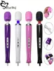 Black Wolf 10 Speed Vibrator Sex Toy Product Magic Wand Travel Gspot stimulation Massager Wired Style Personal Body Y2006166730113