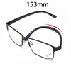 Lunettes de soleil Vazrobe surdimensionnées lunettes de lunettes Fames masculines 153 mm Myopie Eyewear -150 200 250 300 Spectacles Full Rim Anti Blue Light