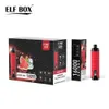 Box Elf Shisha 16000 Poix de vape jetable 28 ml Pod Pod RECHARGable Batterie Electronic Cigs Puffes 16K 0% 2% 3% 5% E Cigarettes