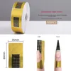 100500pc Franse nagelvorm Tips Acryl UV -gel Extension Curl Form Nagelgel Sticker Art Guide Mold Manicure Stencil Acryl Tool 240510