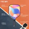 Finesun Pickleball Paddle Set with Pickleball Bag USAPA Compliant Enhanced Power Sweet Spot Indoor Outdoor Gift for Beginners 240507