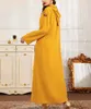 Ethnische Kleidung Ramadan Eid 2023 Neues Maxi -Kleid Vestidos Dubai Türkei Hijab Abayas Muslim Marokko Cafan Islam Diamond Clothing Kleid für Frauen T240510